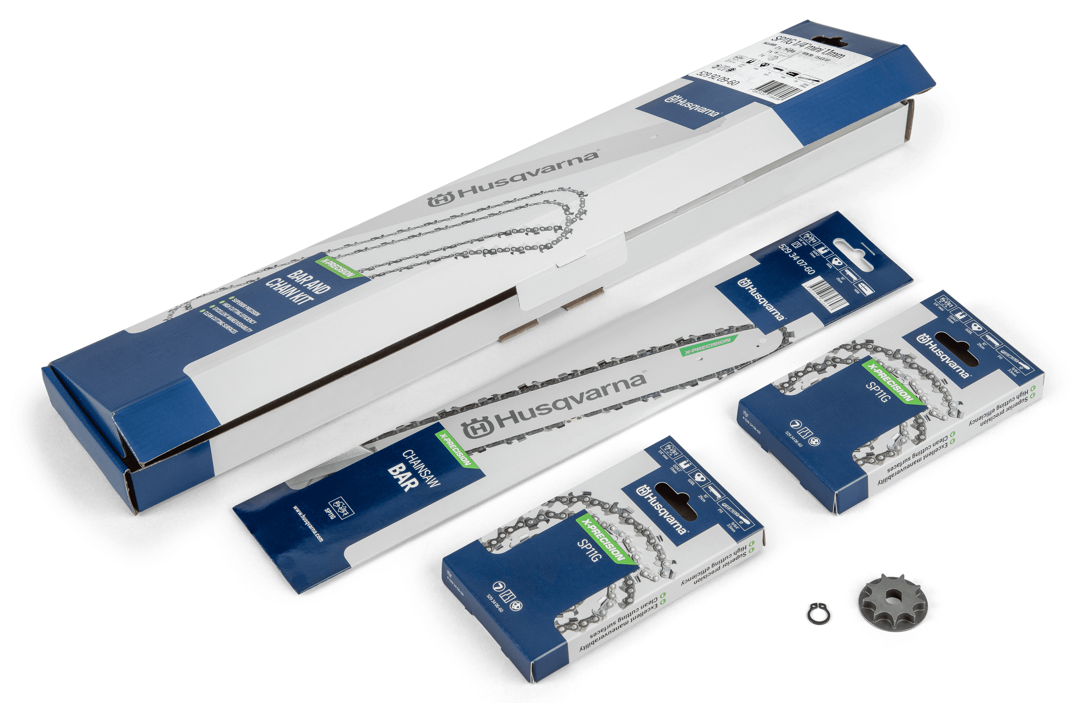BAR & CHAIN KIT X-PRECISION SP11G T25 image 0